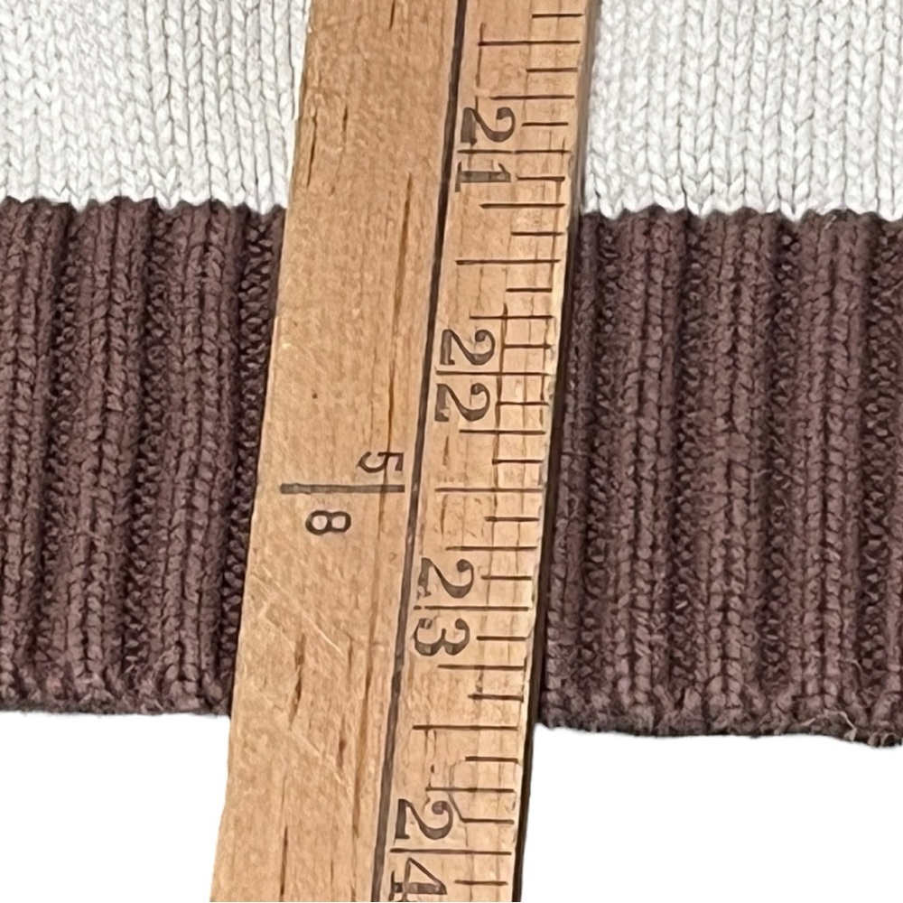 John Galt Cream & Brown Brianna Striped Sweater - Picture 15 of 15